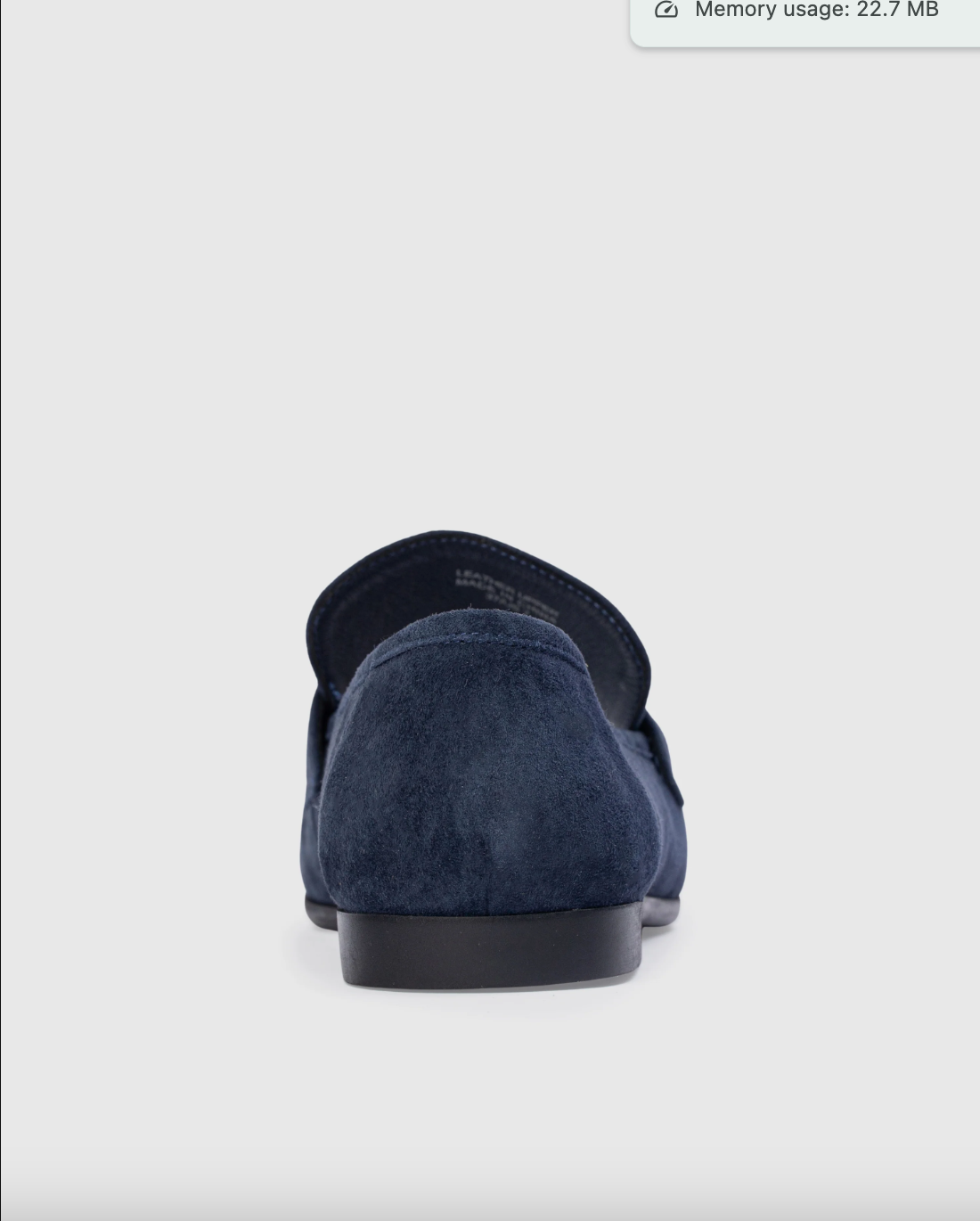 Arrow Suede Loafer
