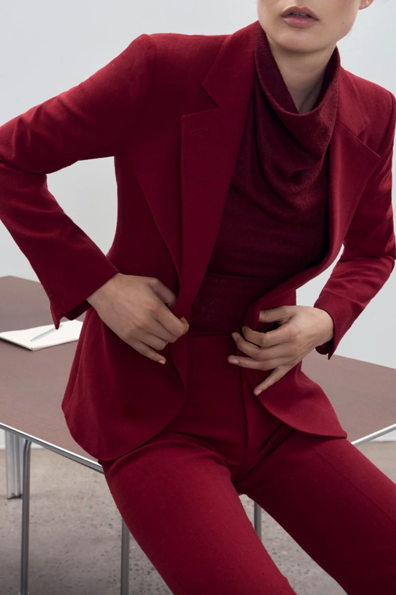 Seamed Blazer