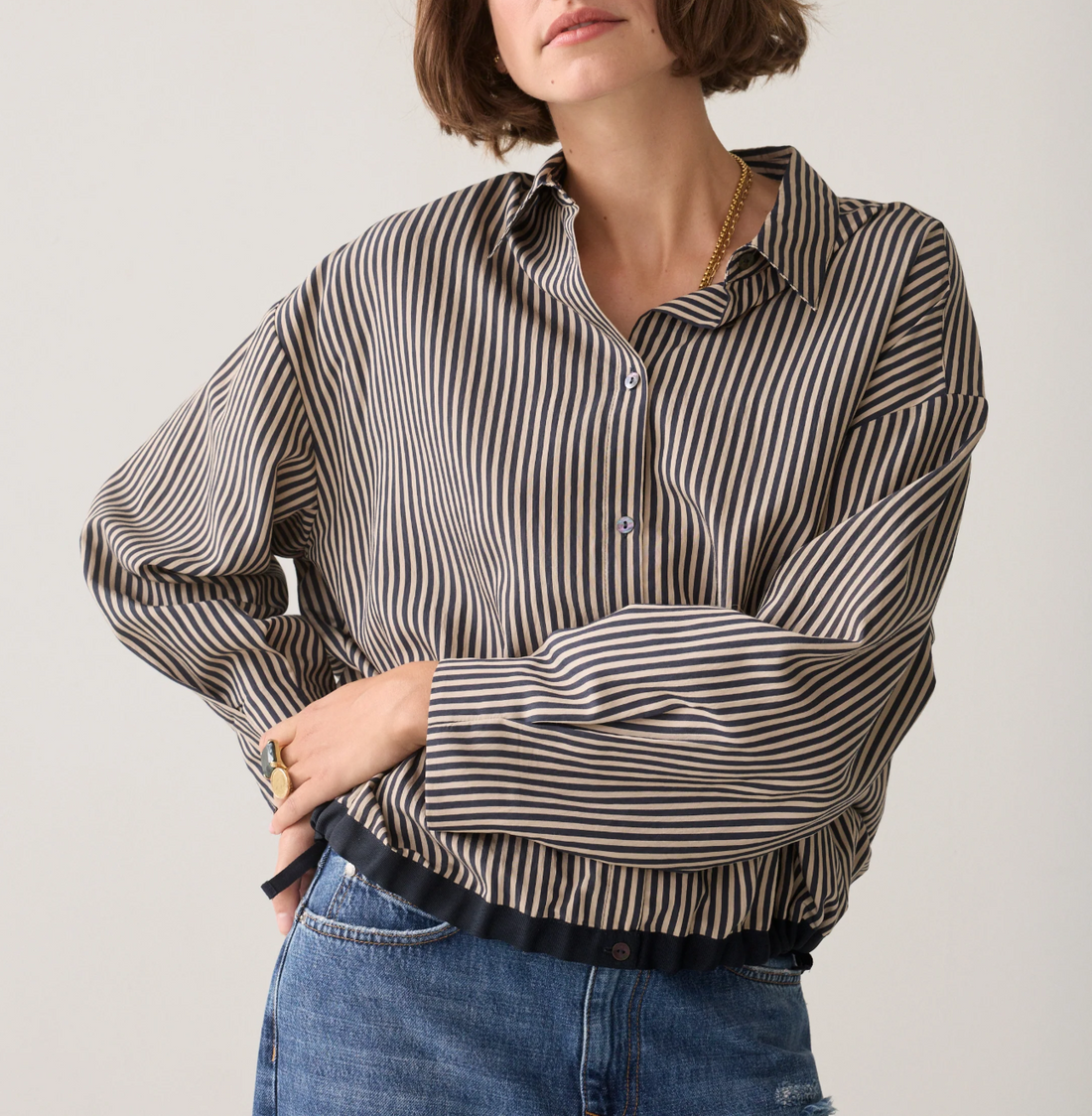 Drawstring Blouse