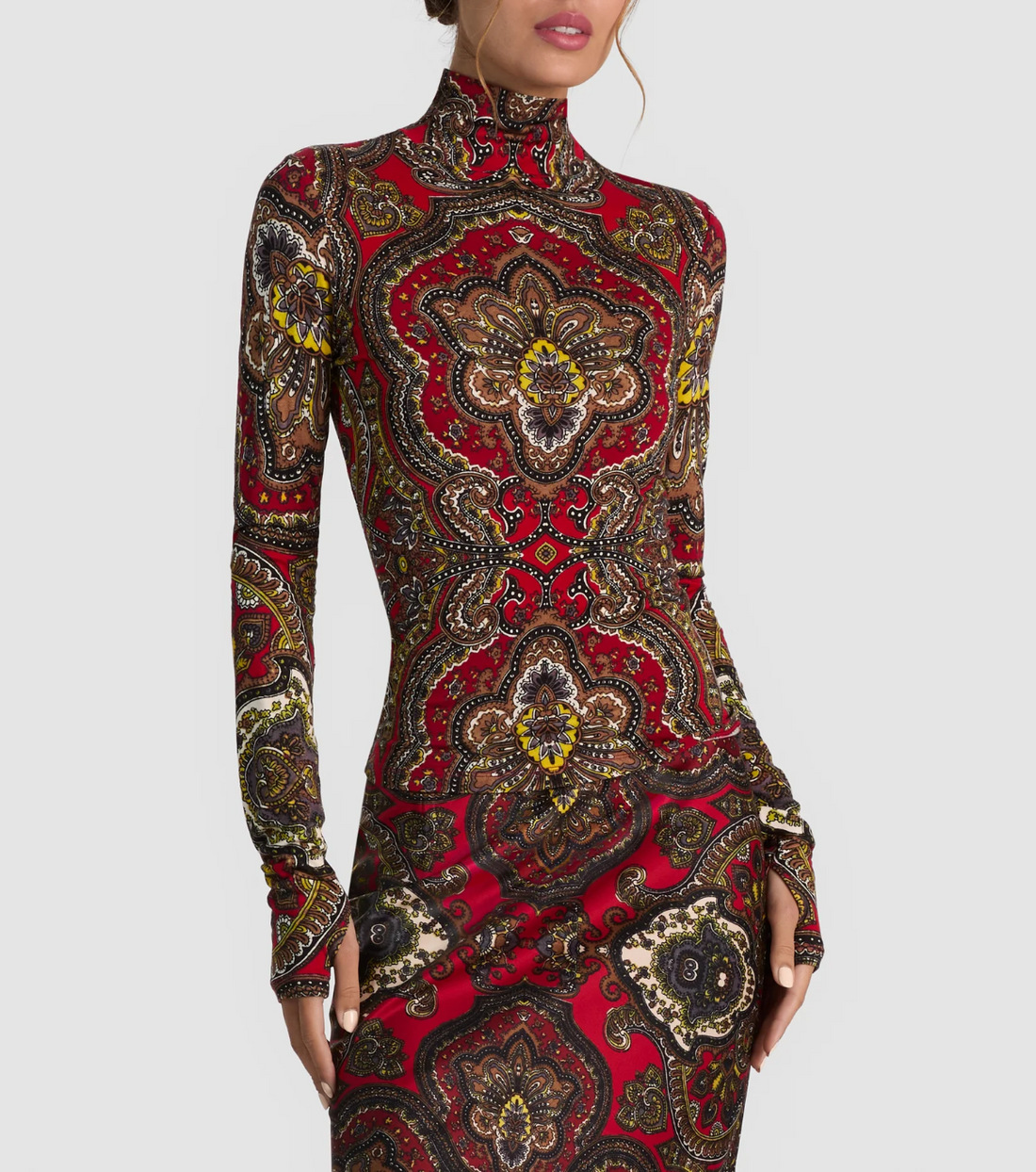 Delaina Turtleneck Top