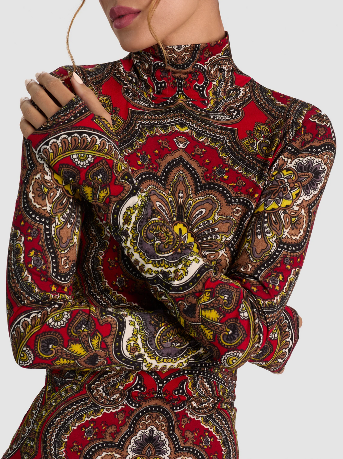 Delaina Turtleneck Top