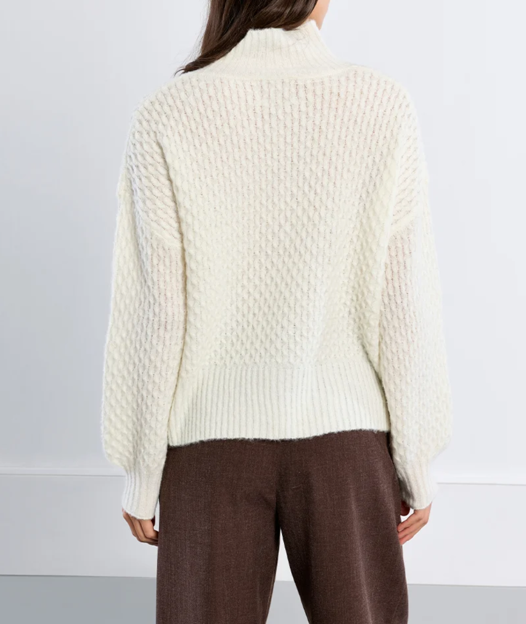 Slip-Neck Sweater