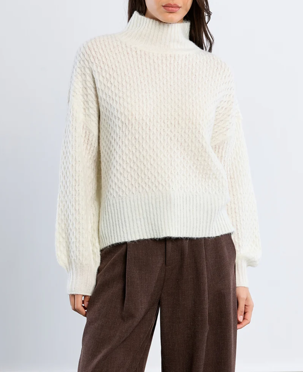 Slip-Neck Sweater