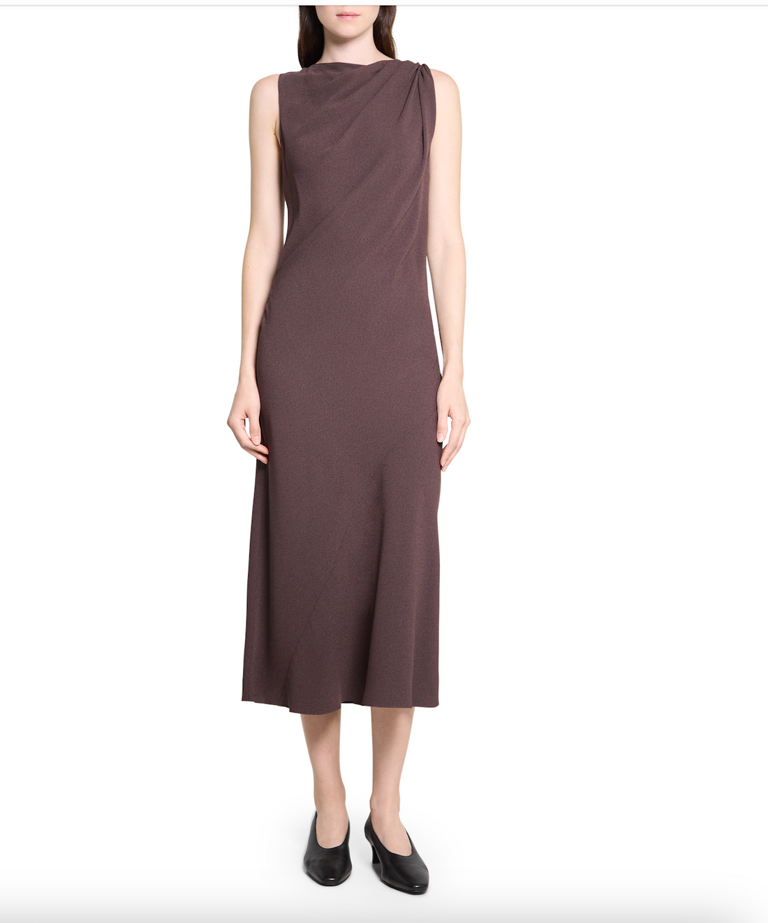 Shoulder Twist Dress
