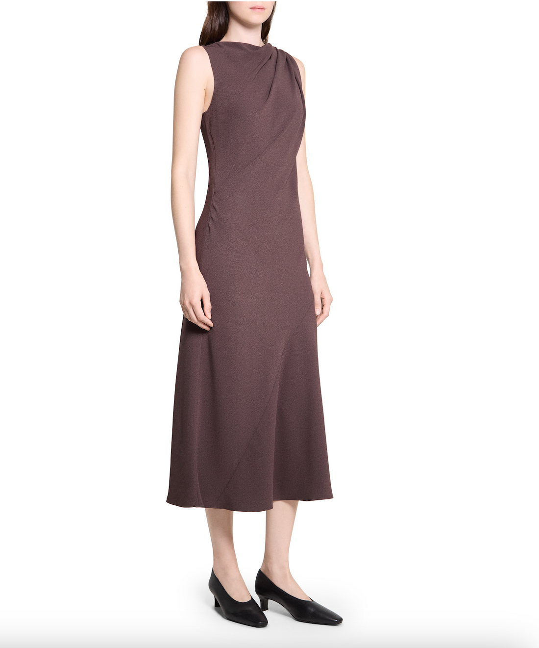 Shoulder Twist Dress