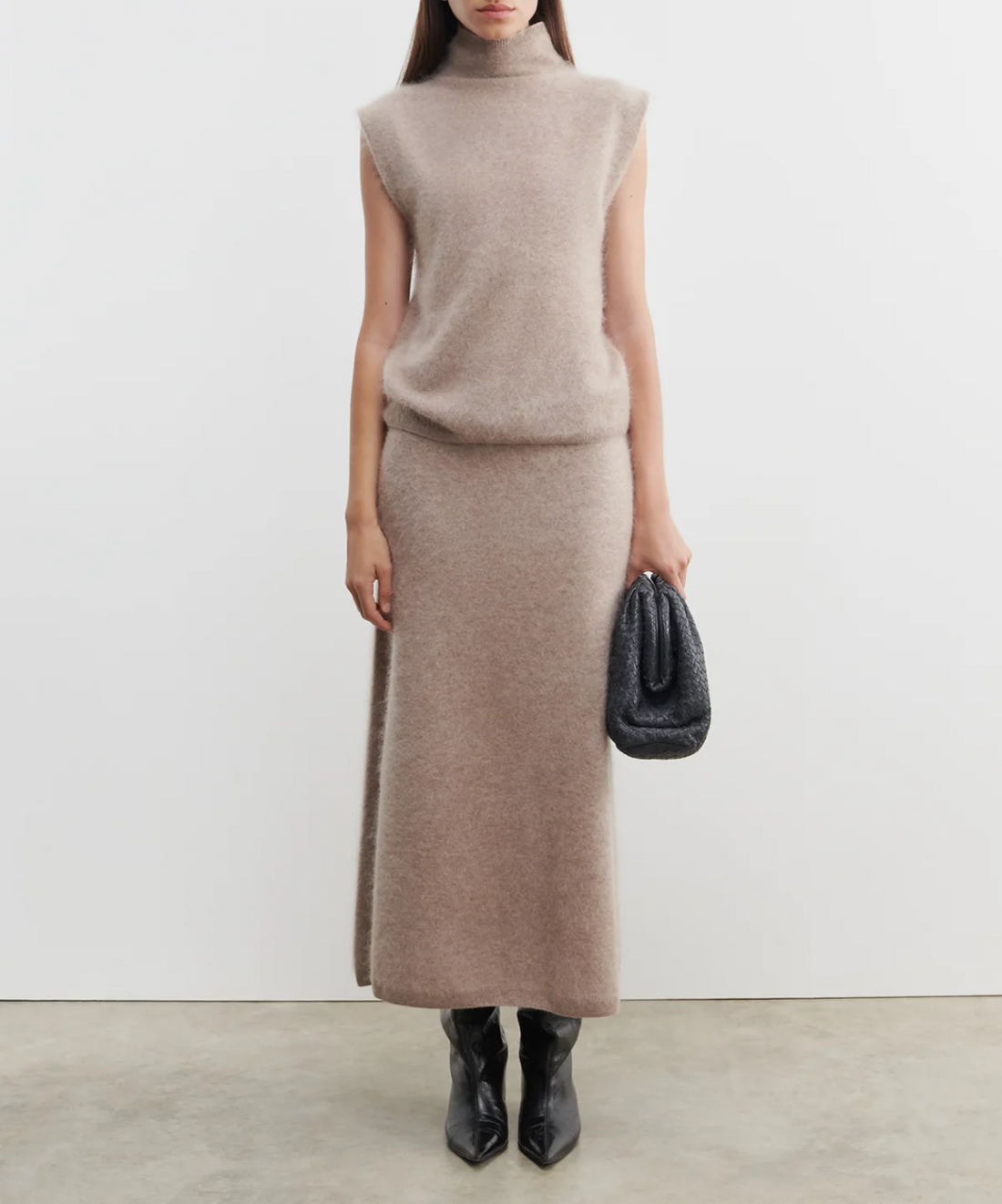 Sleeveless Turtleneck