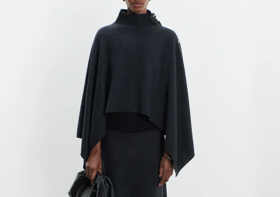 Merino Wool Poncho
