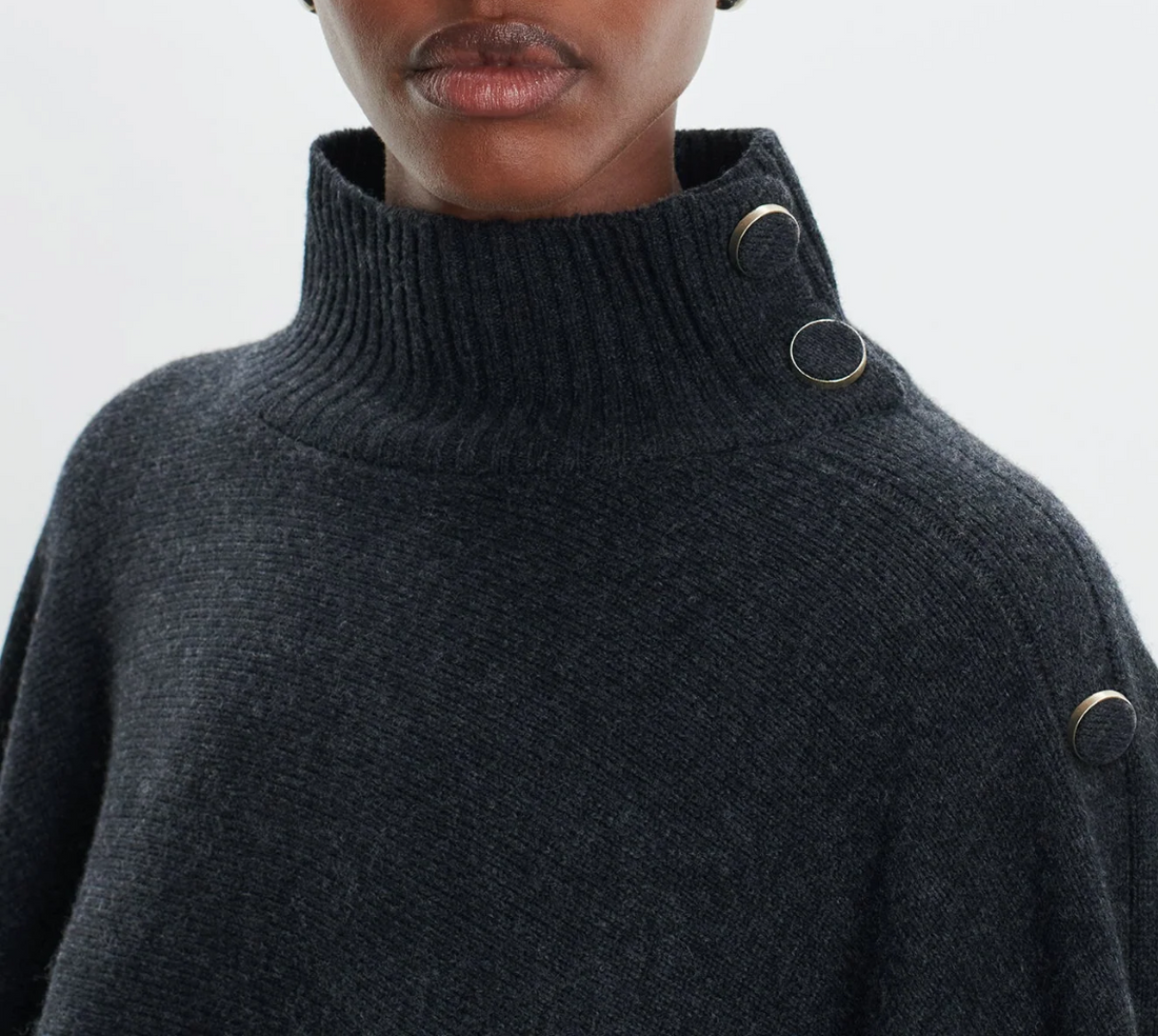 Merino Wool Poncho