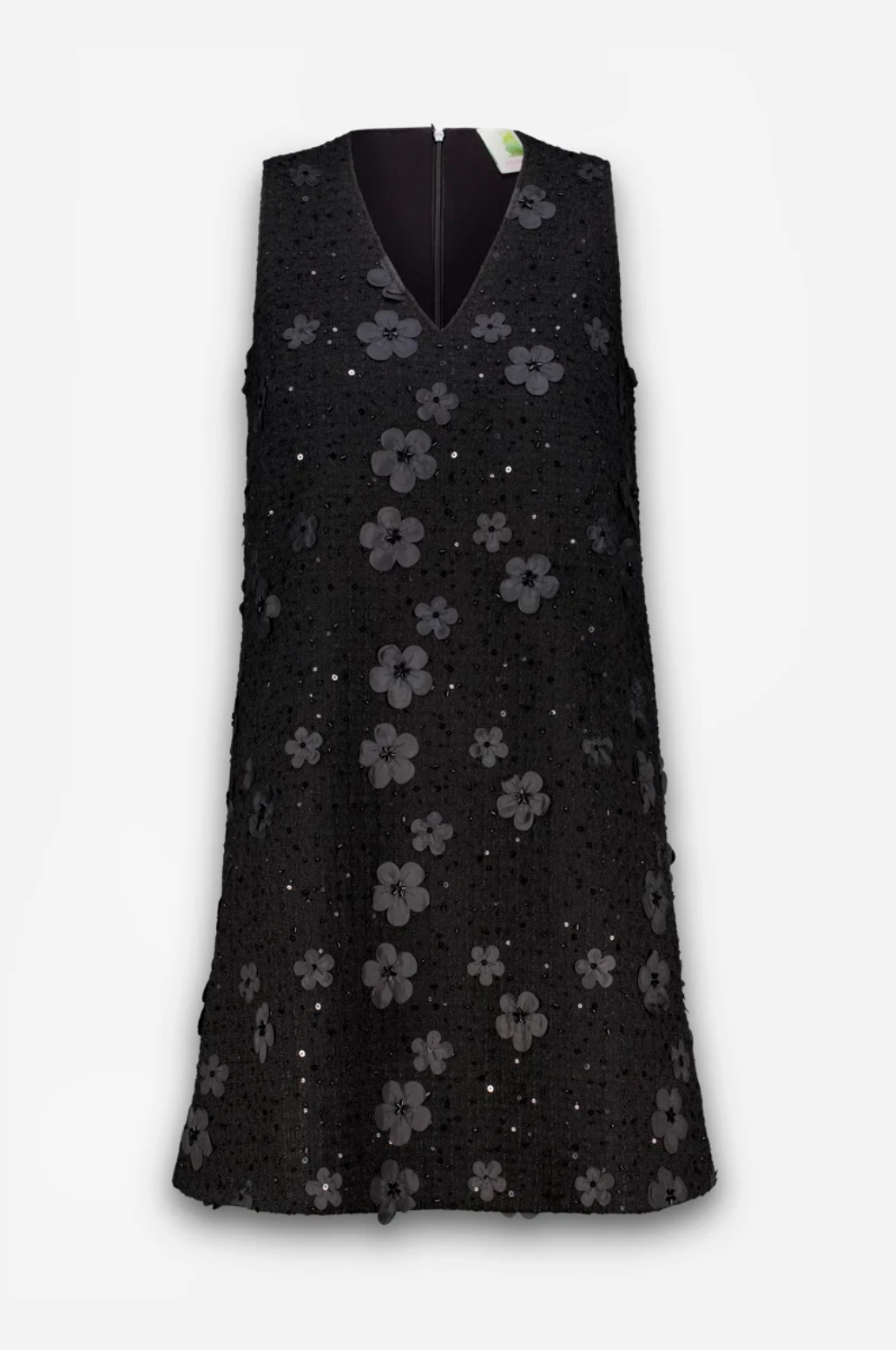 Nero V Neck Dress