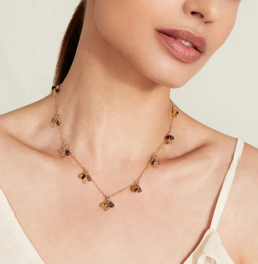 Hila Multi Stone Necklace
