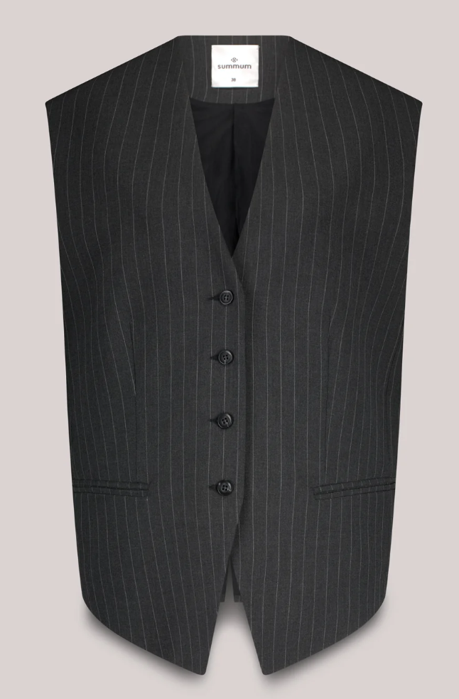 Pinstripe Vest