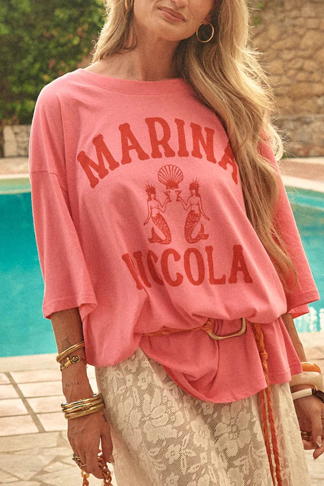 Marina Piccola Oversized Tee