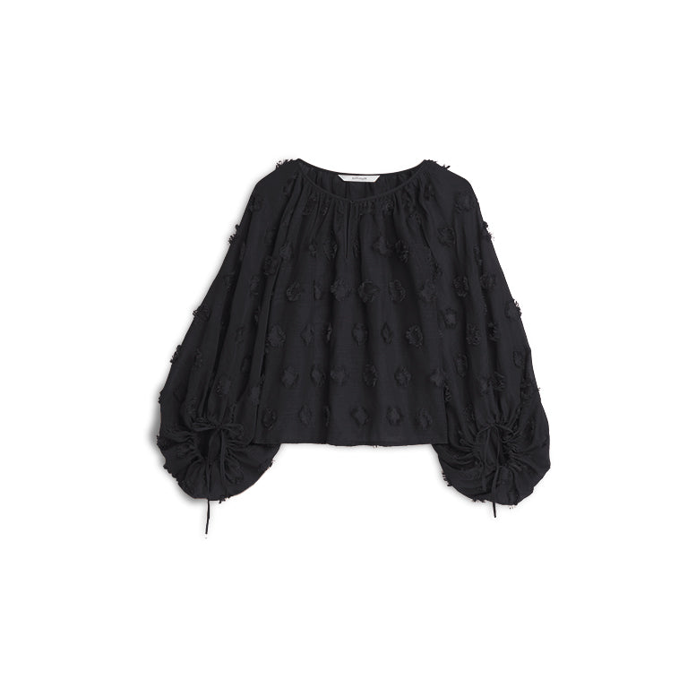 Dot Blouse in Black