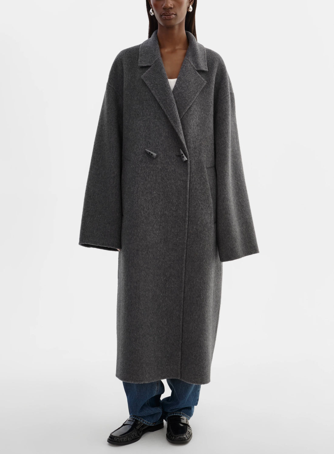 Twila Coat With Scarf