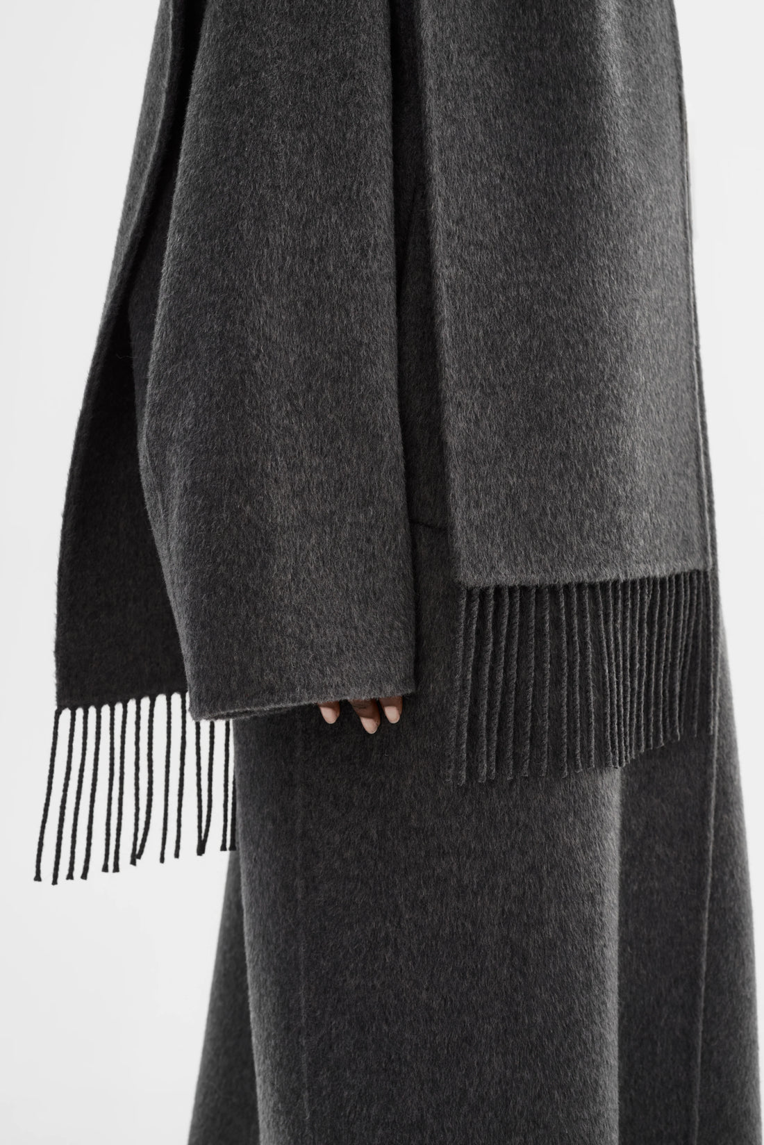 Twila Coat With Scarf
