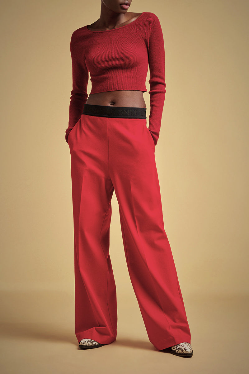 Wide Leg Trouser