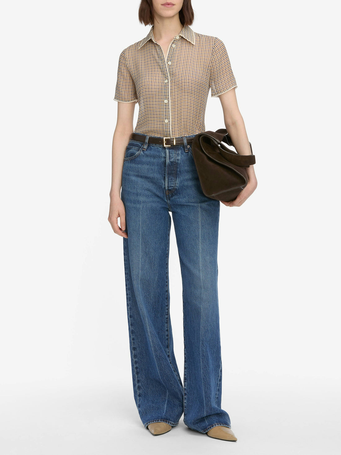The Houndstooth Top
