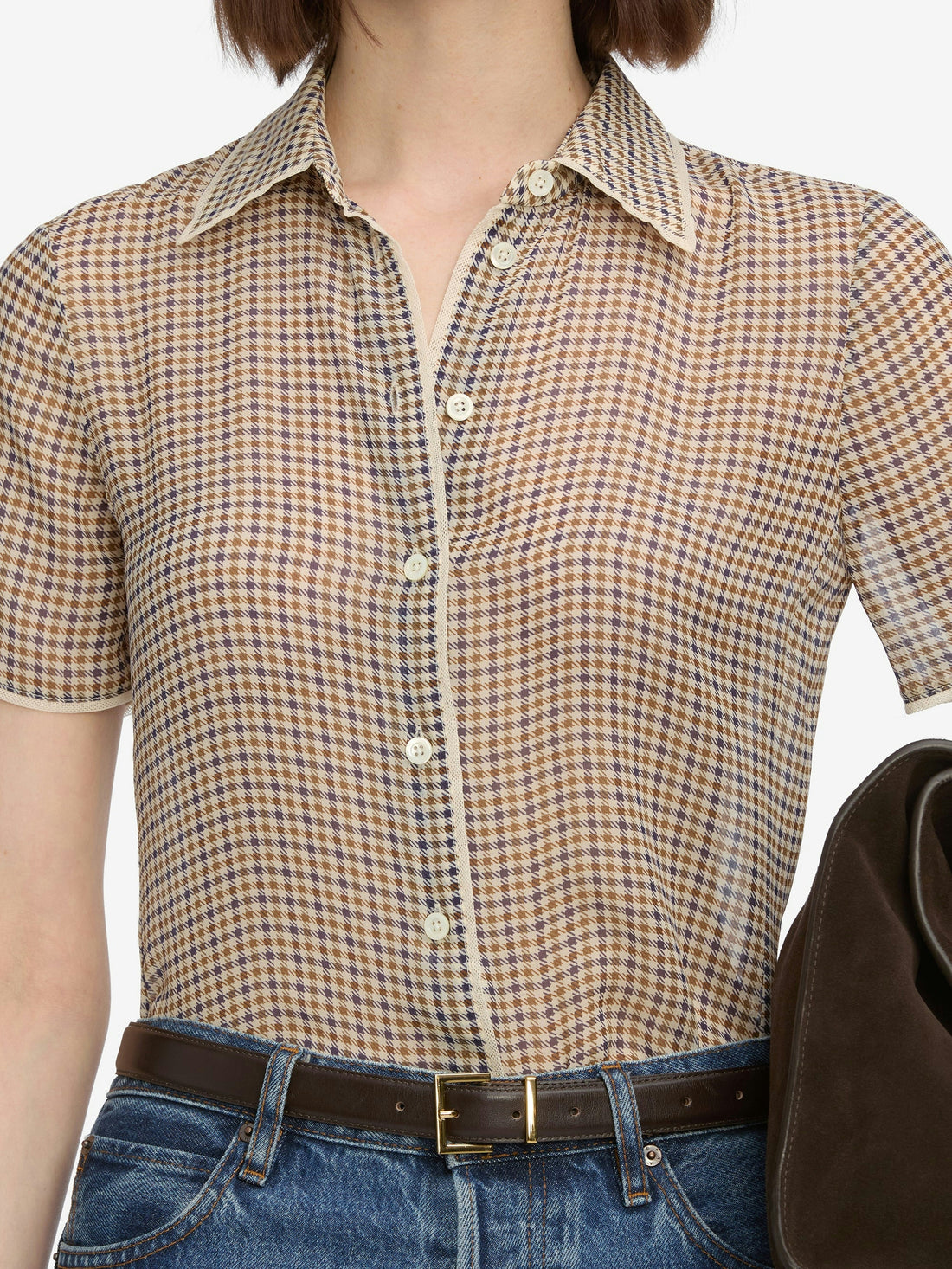 The Houndstooth Top