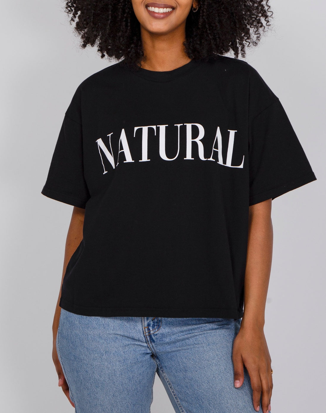 Natural Serif Tee