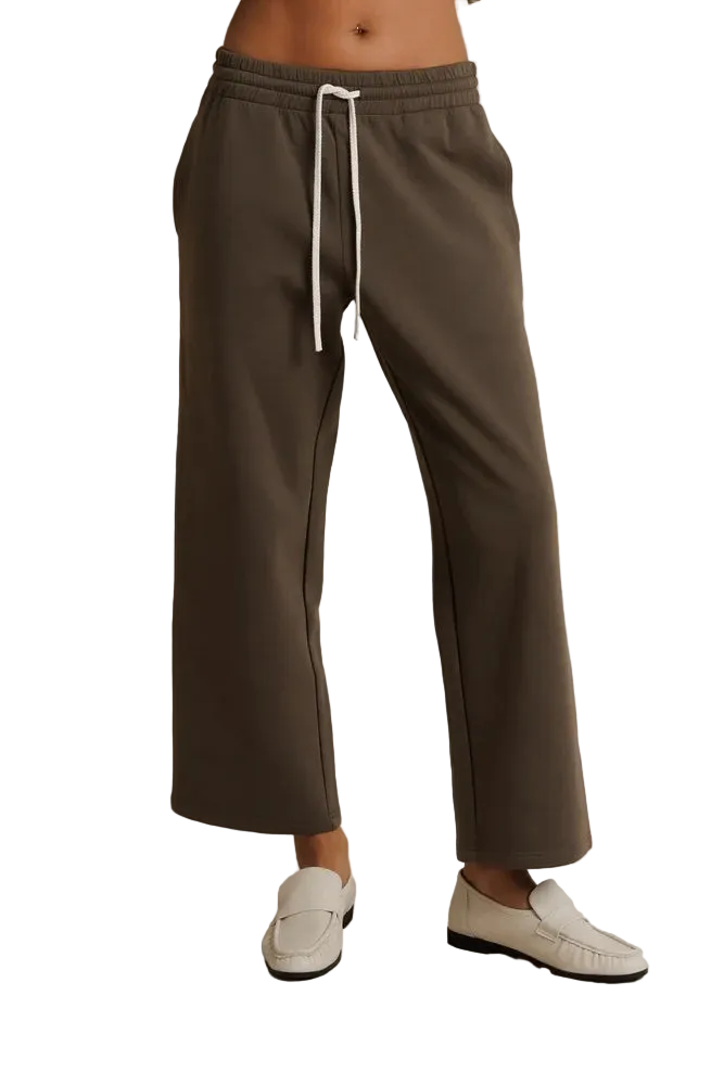 Claud Track Pant in Dark Olive