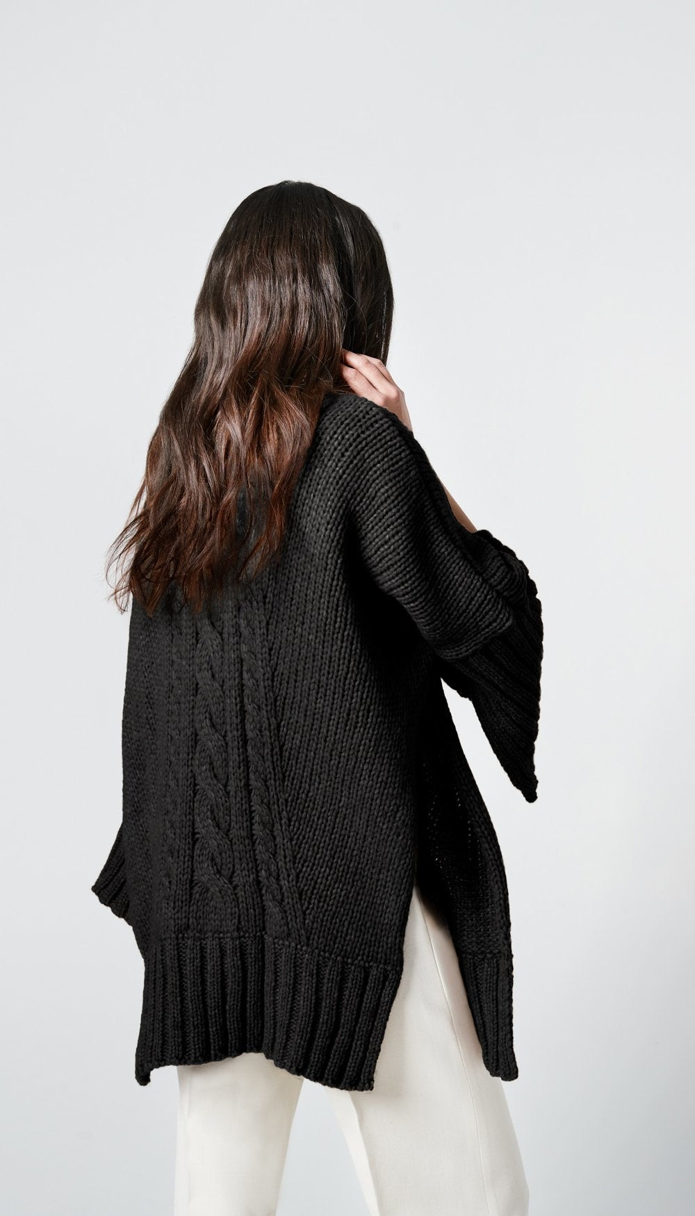 Turtleneck Blanket Sweater