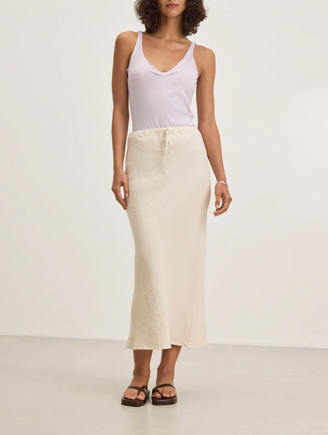 Beka Heavy Linen Skirt