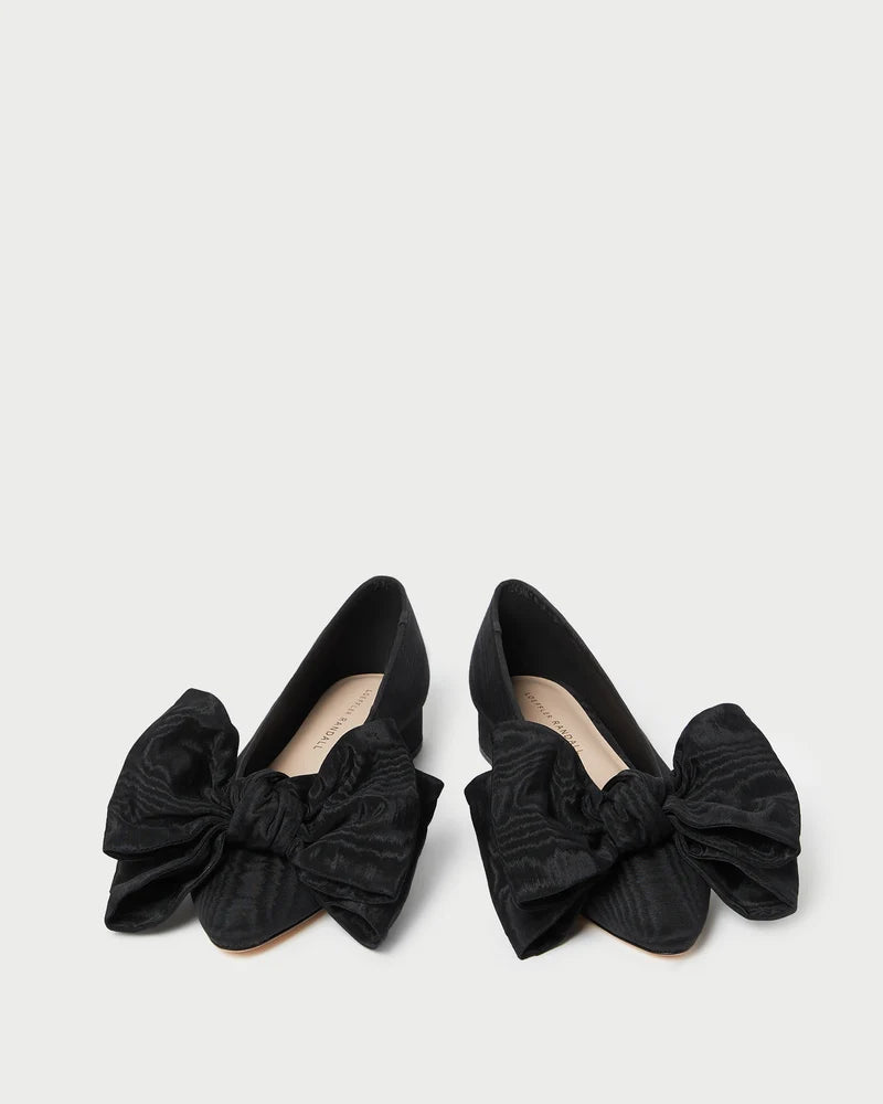 Noa Bow Flat In Black