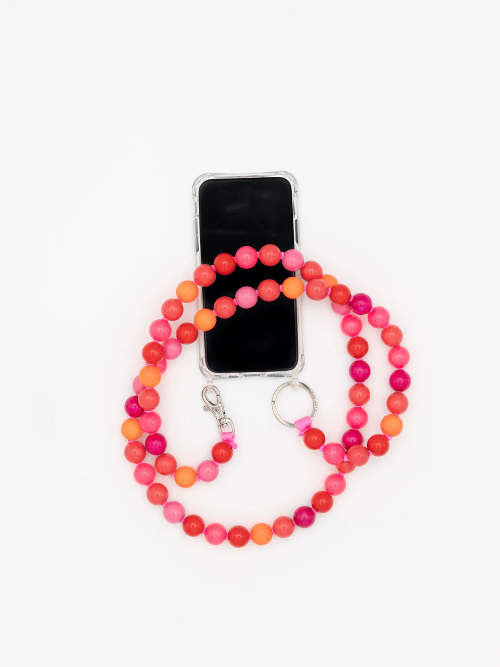 Phone Necklace Pinkmix