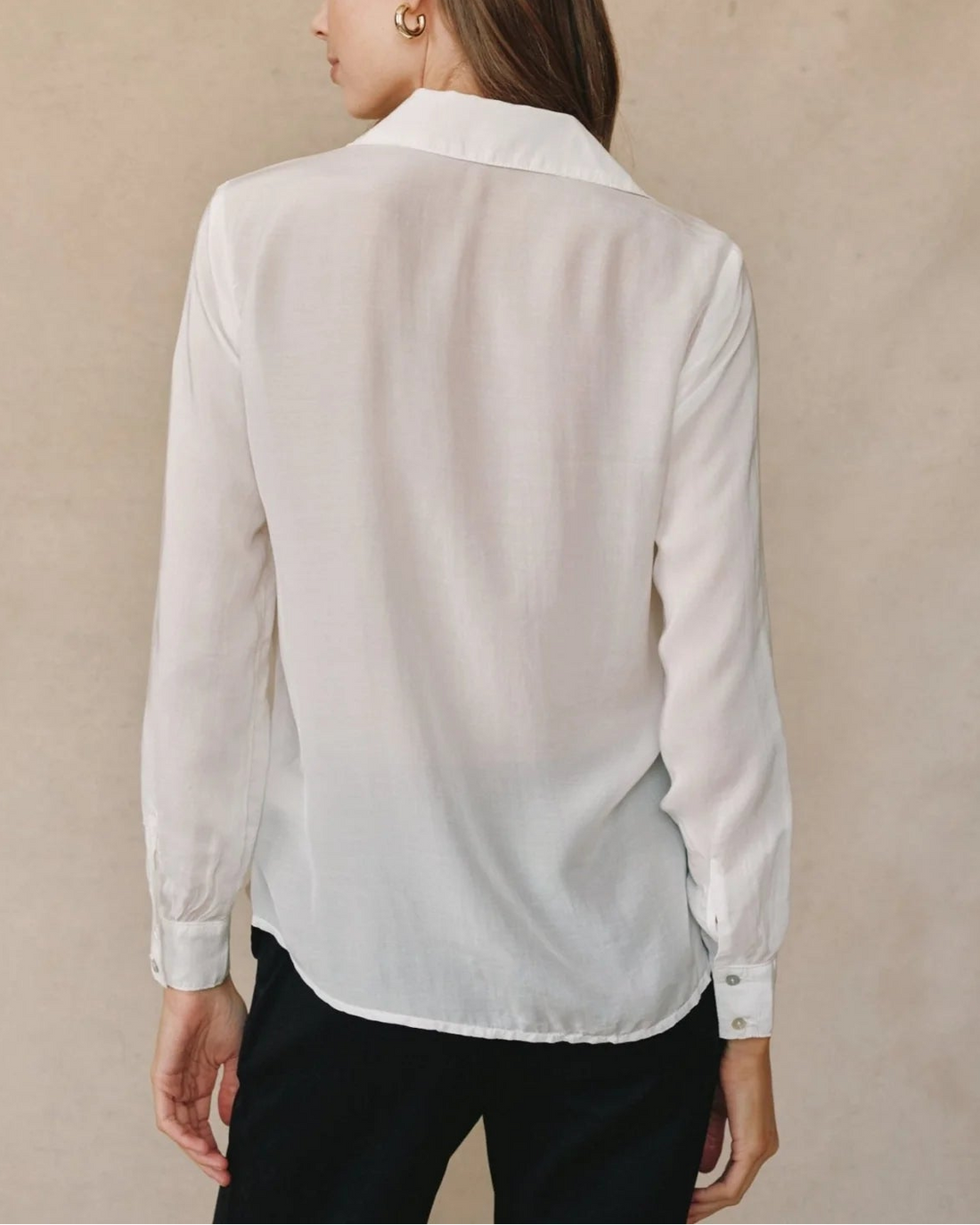 Ruffle Front Shirt