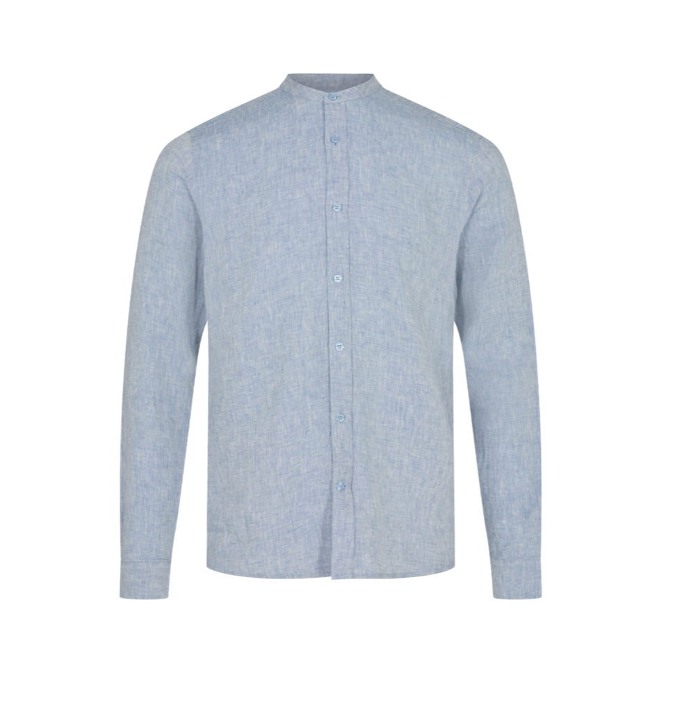 Theo Linen Stand Shirt