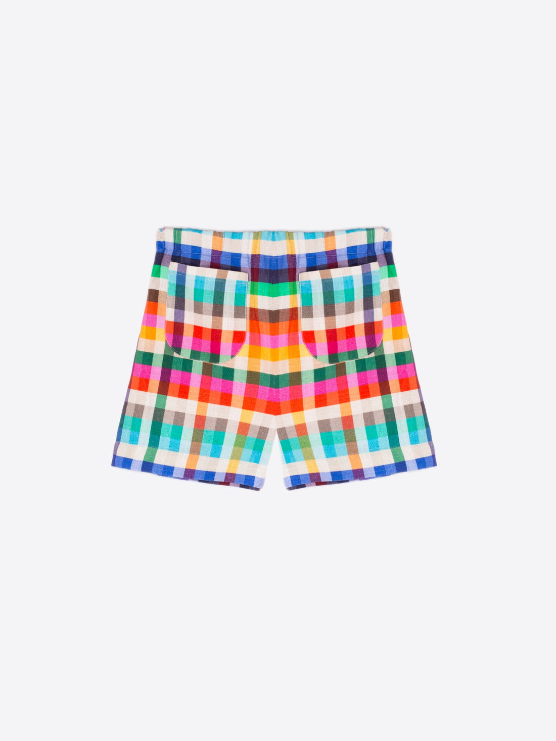 Sandra Plaid Short