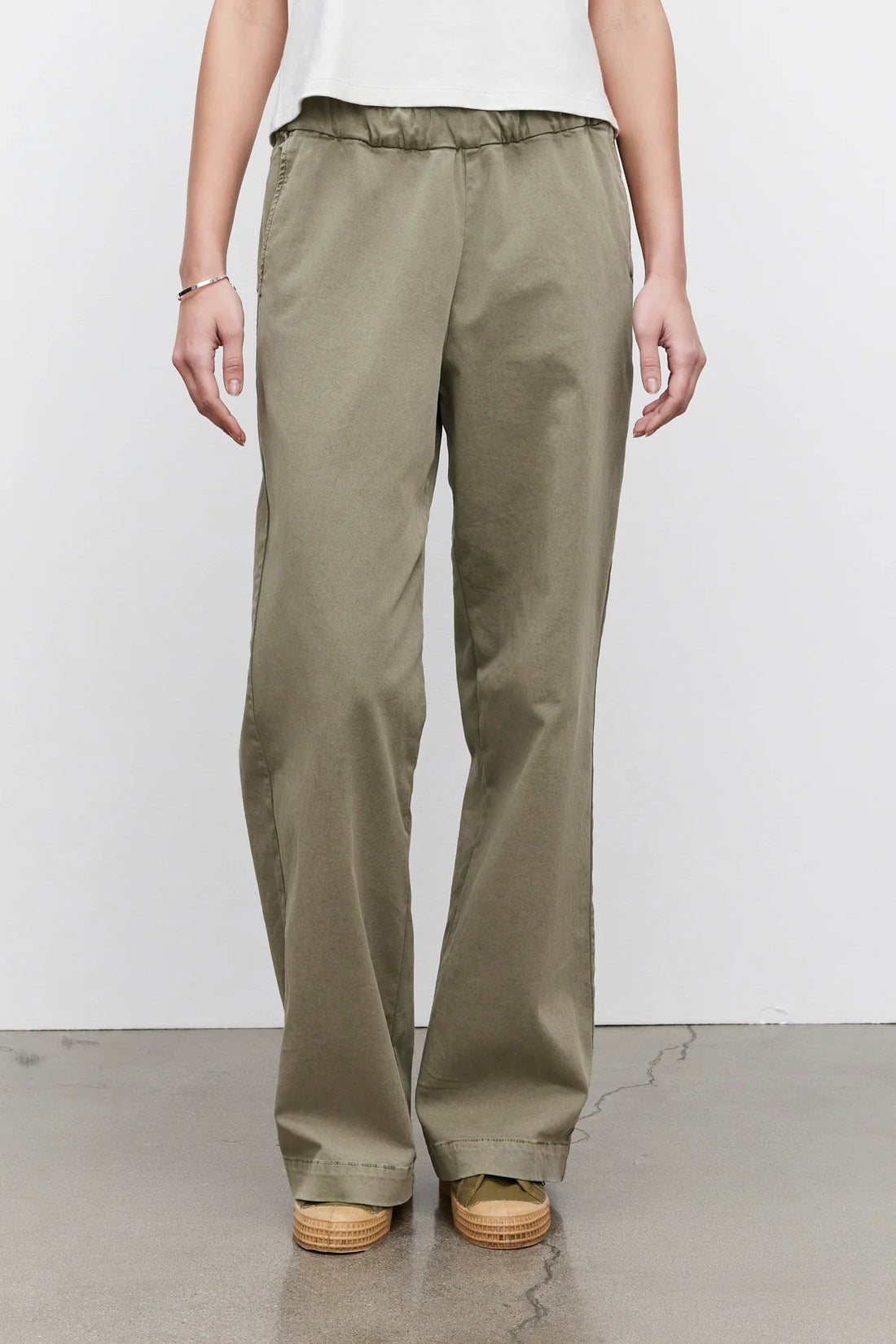 Naya Stretch Cotton Twill Pant