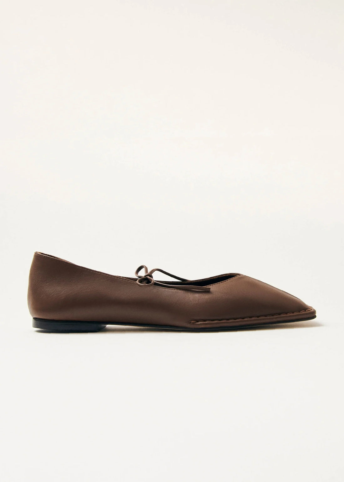 Sway Ballet Flats In Chestnut