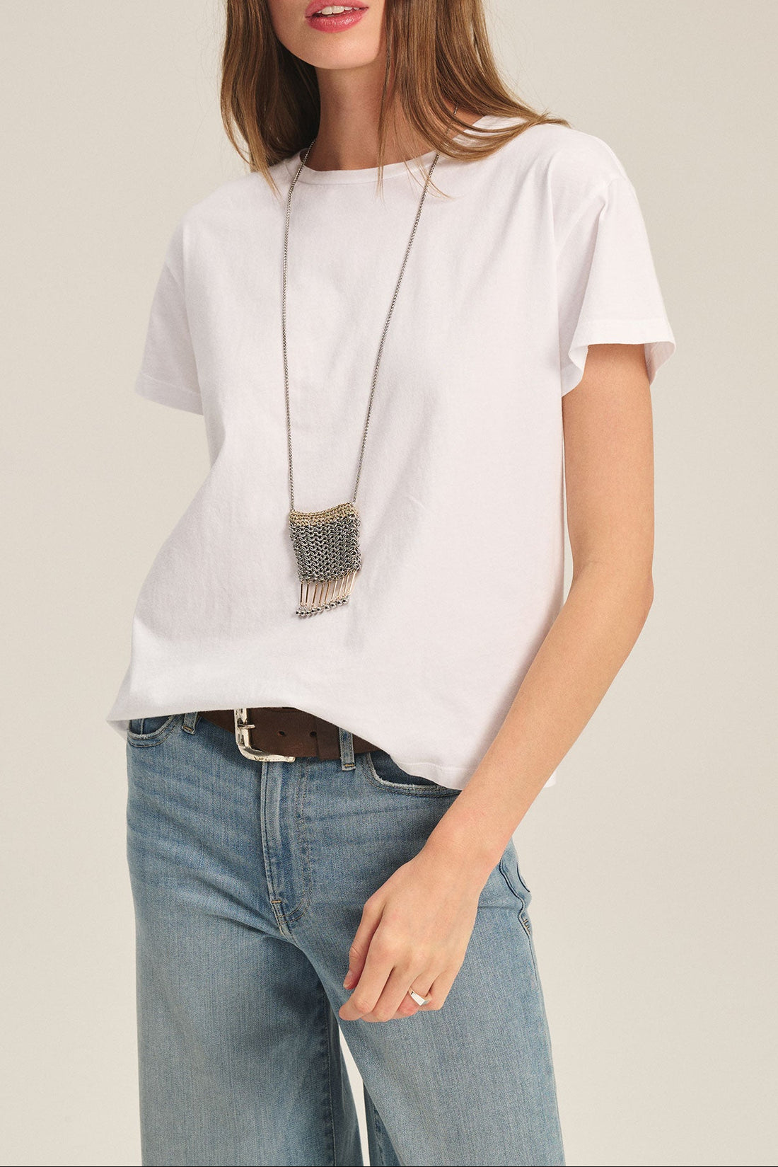 Tia Tee In White