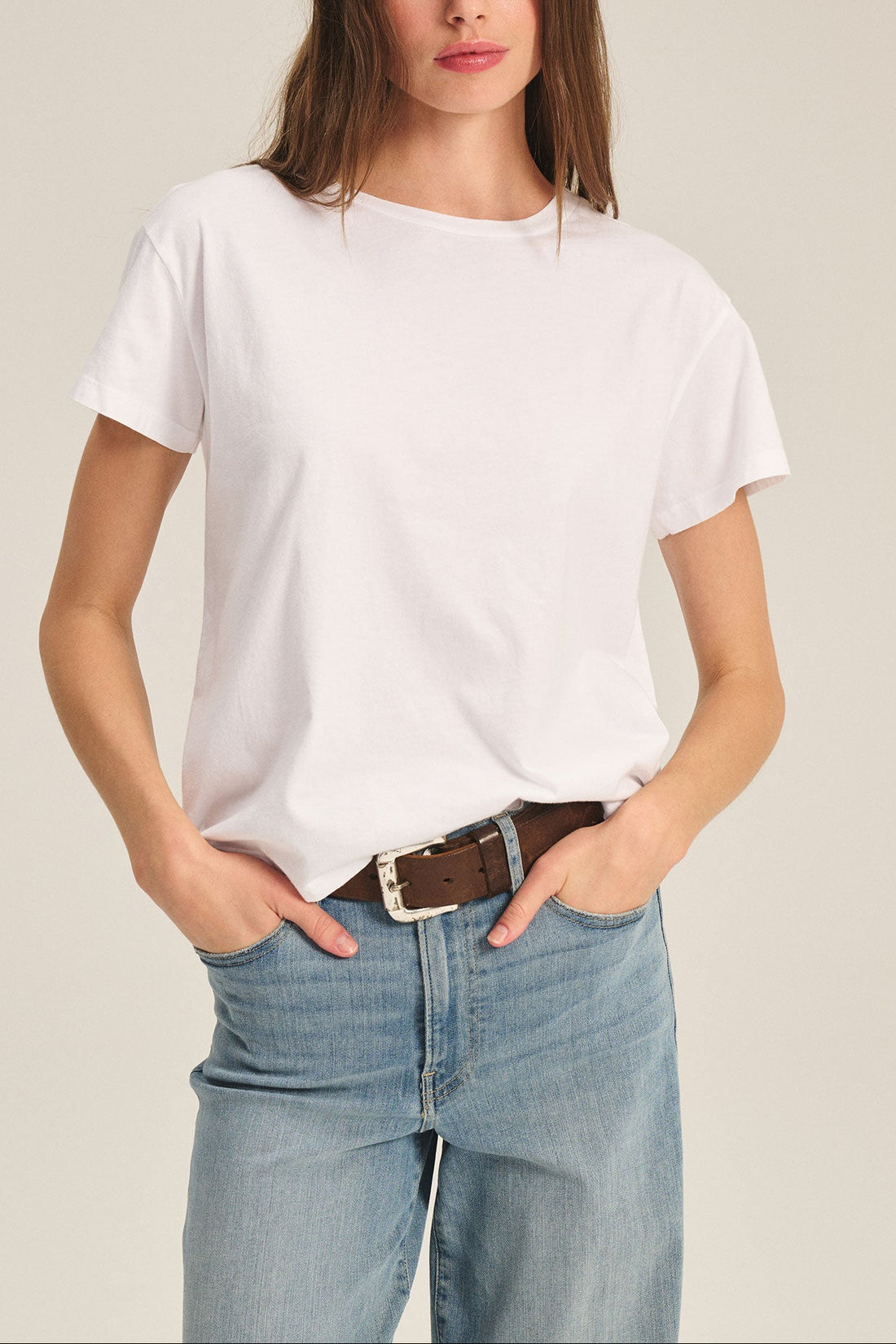 Tia Tee In White