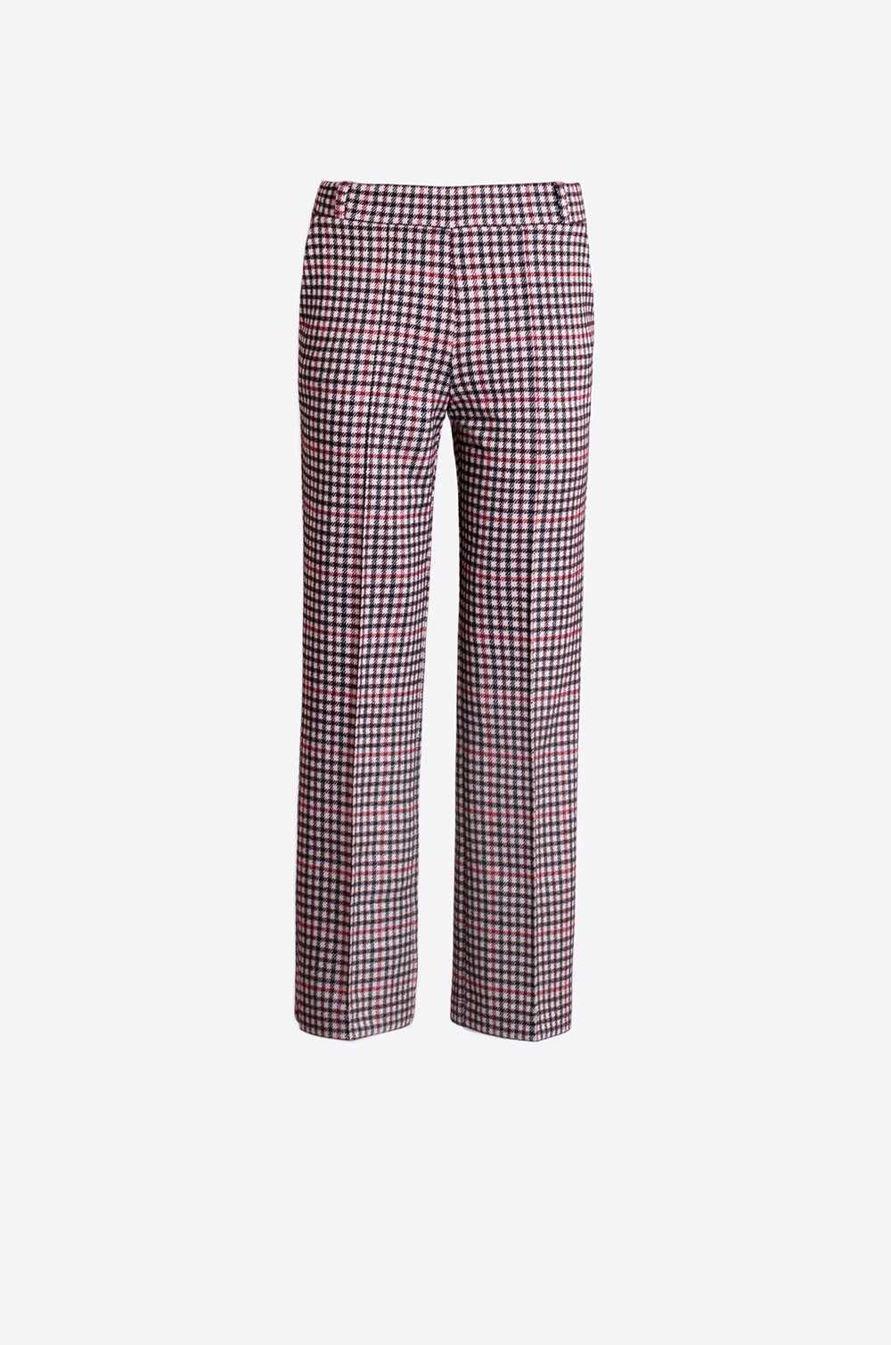 Straight Houndstooth Pant