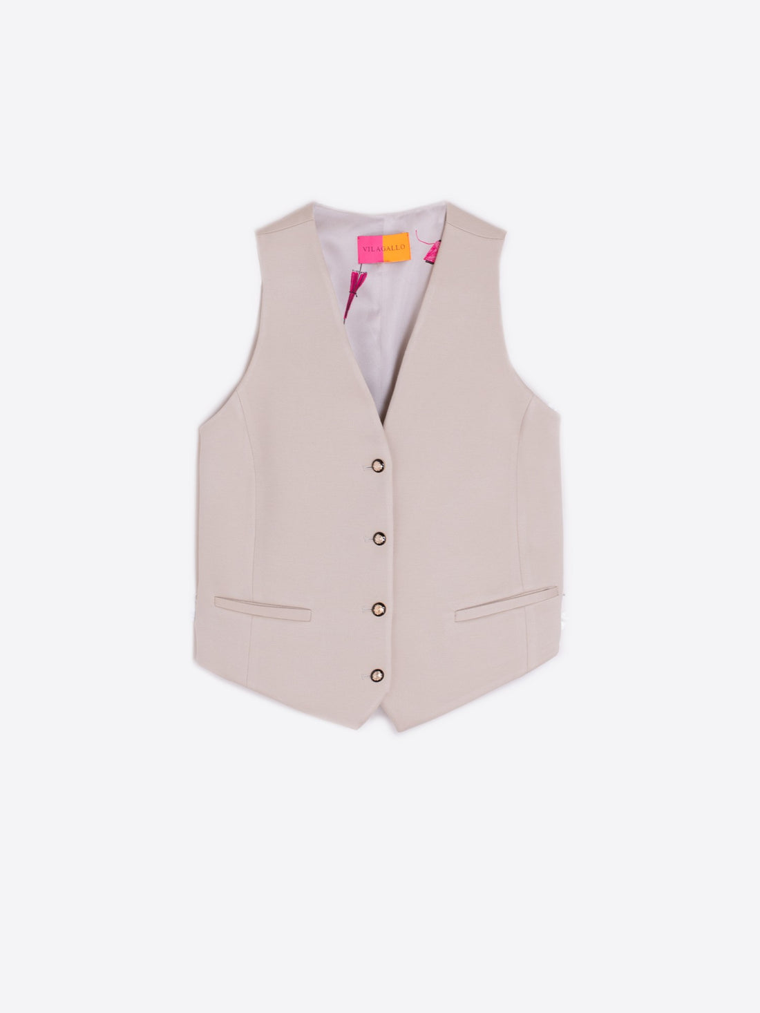 Agata Beige Vest