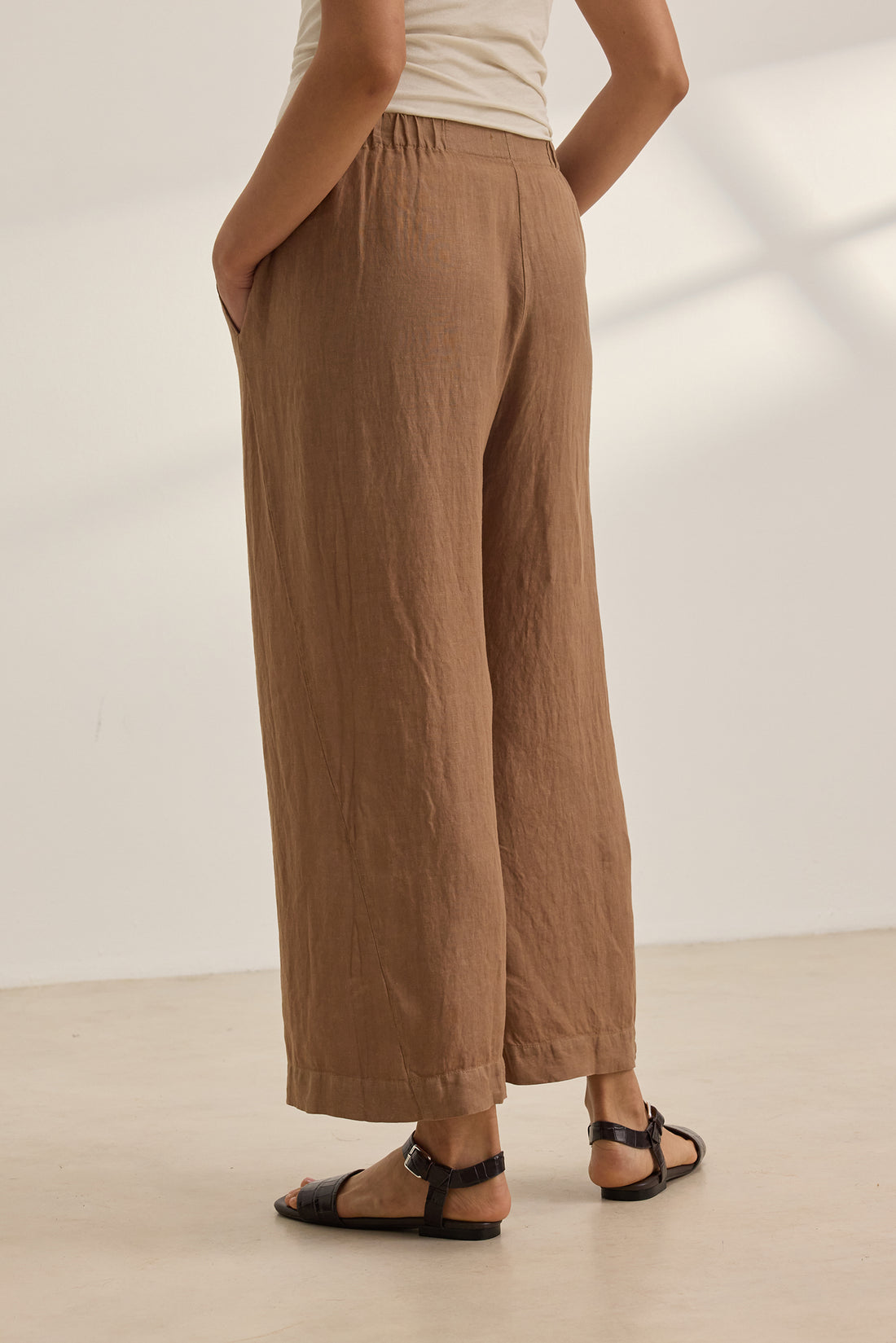 Lola Woven Linen Pants