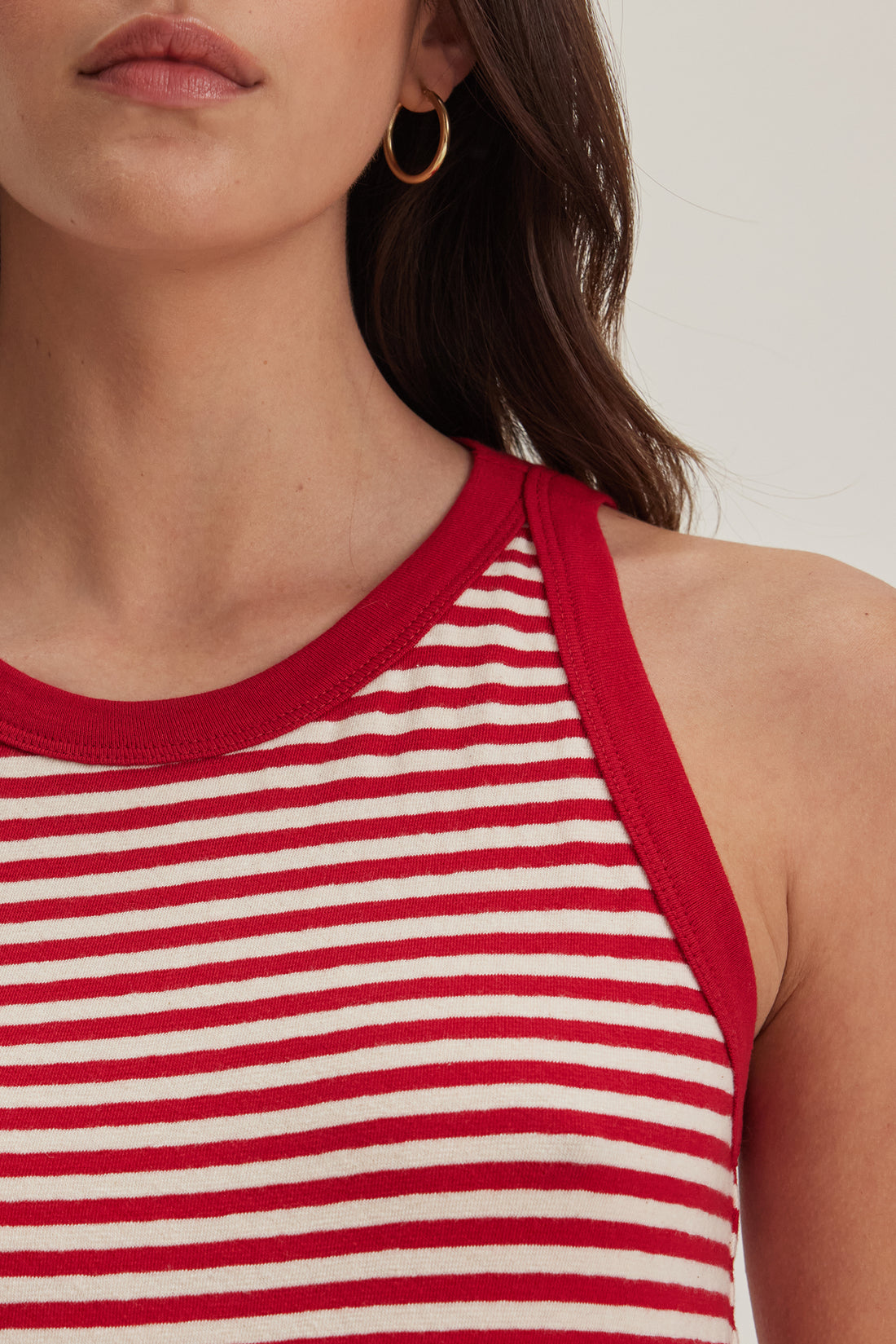 Lua Yarn Dye Jersey Stripe Top